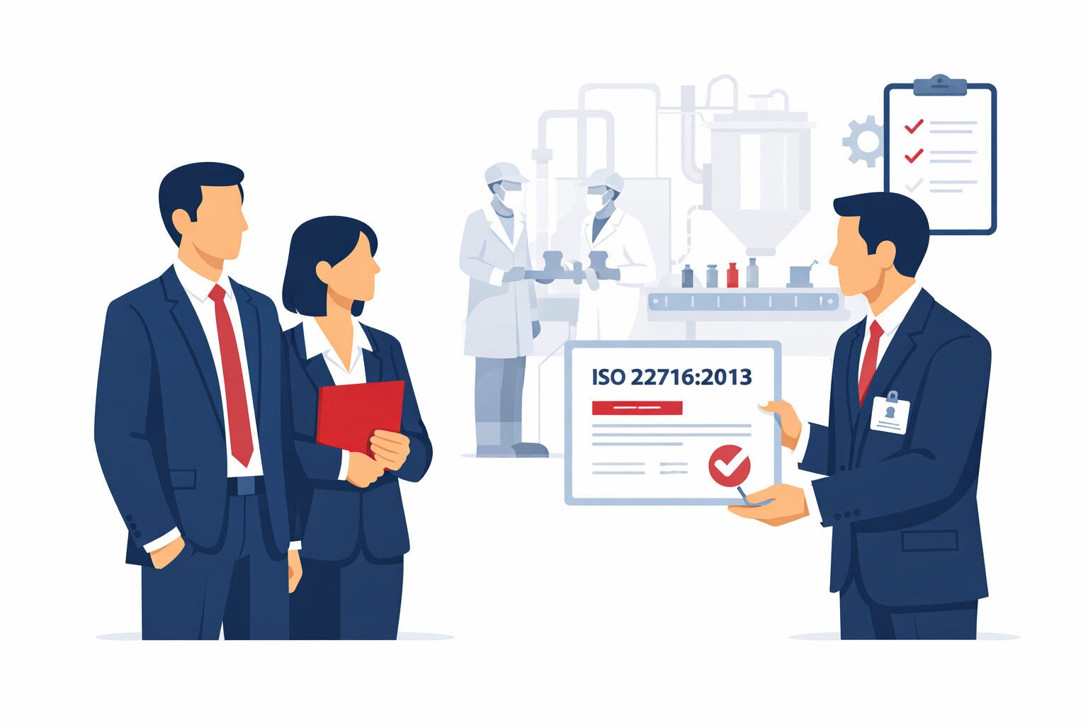 Порядок получения сертификата ISO 22716:2013 в Алупке