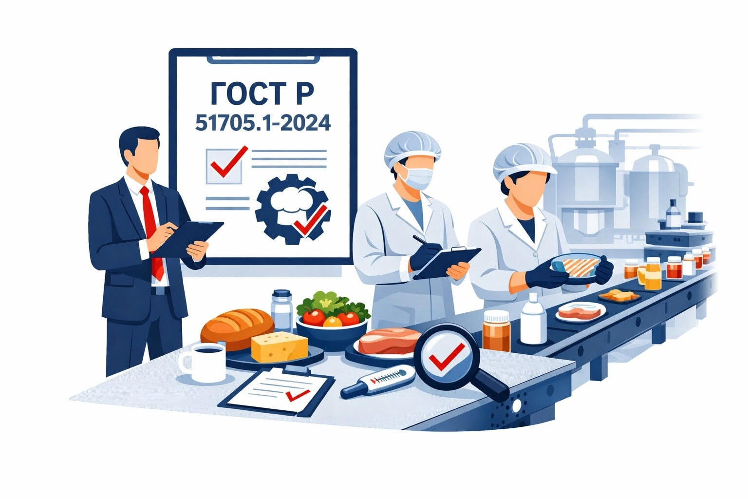 Оформление ГОСТ Р 51705.1 2024 ХАССП в Алупке